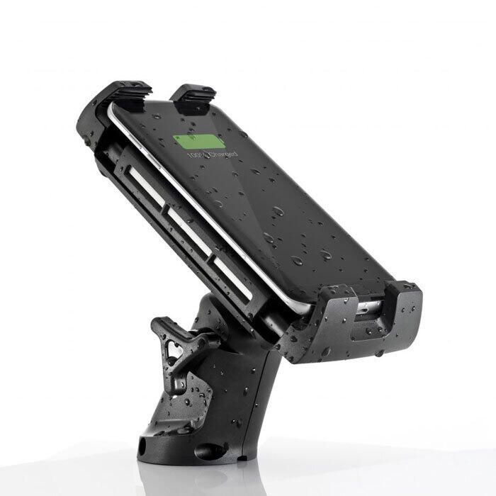 Charger ROKK wireless edge 10W 12/24V multi adjustable waterproof wire phone charging mount