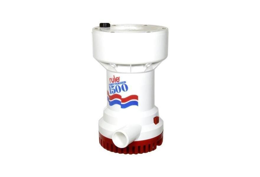 Rule Pump bilge 1500 Gph 12V auto sensing electronic series