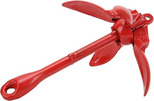 RED FOLDING ANCHOR by Falsabih