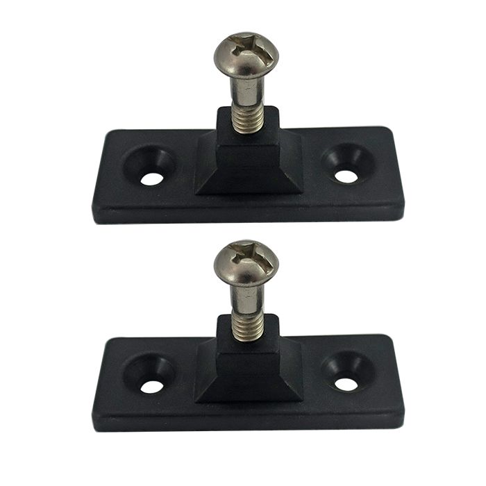 Marine Hardware Nylon DECK Hinge Black