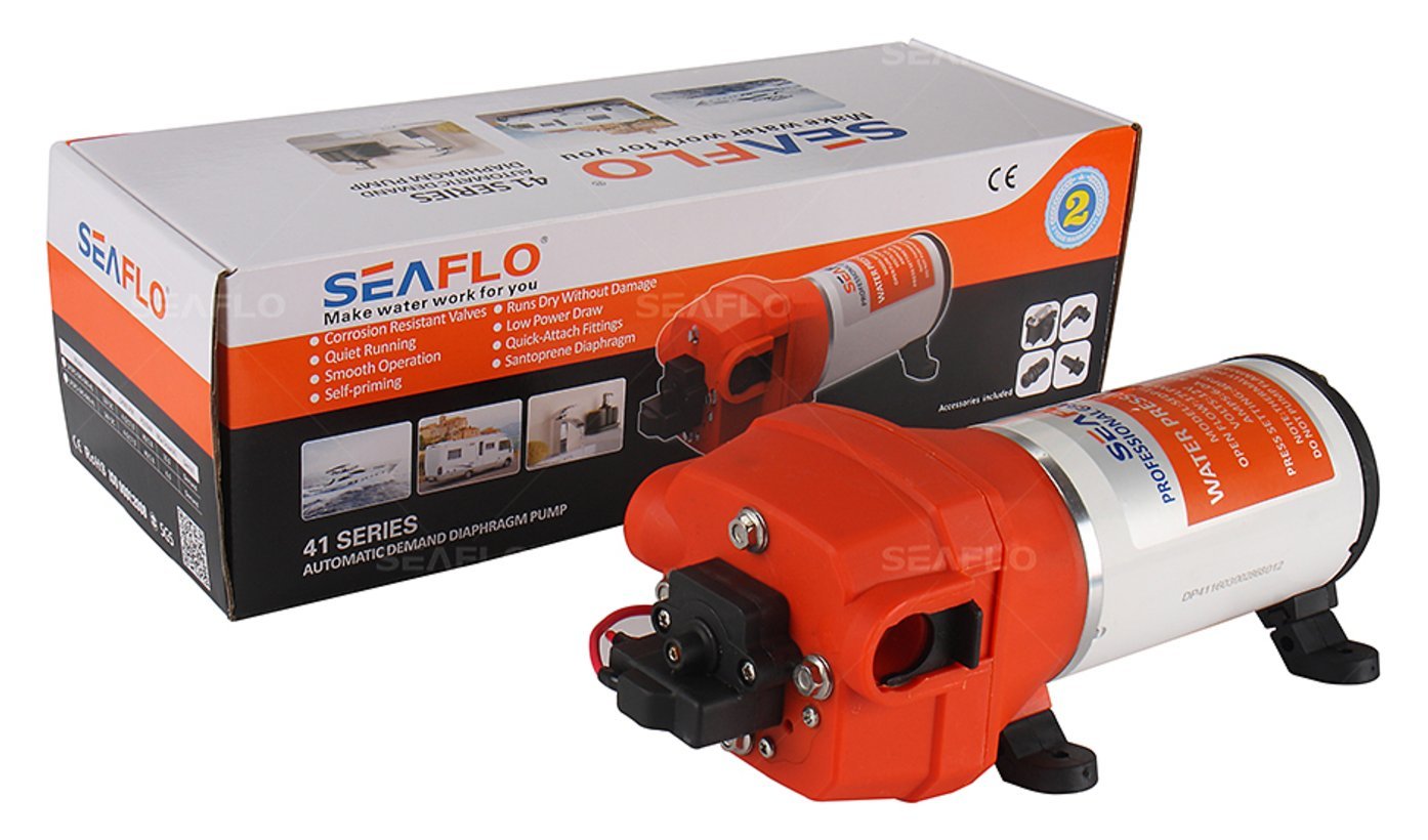 Seaflo Diaphragm Pump 12V 4.5GMP 40PSI
