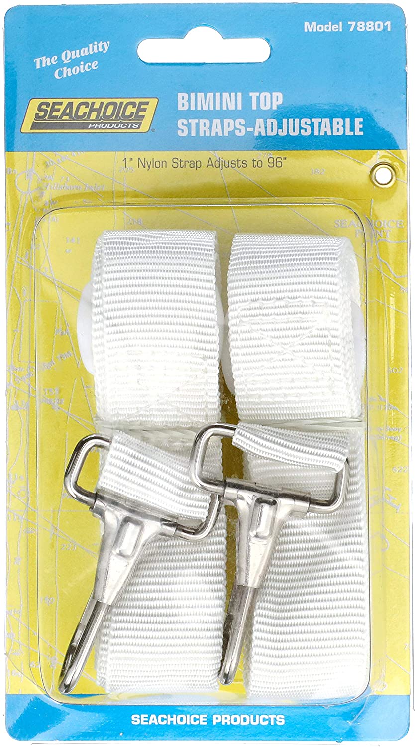 Seachoice Adjustable Straps For Awning Bimini