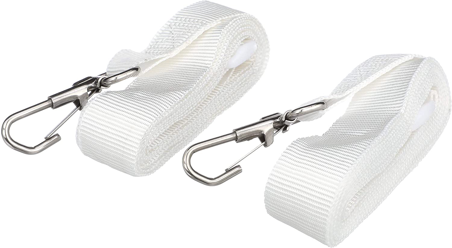 Seachoice Adjustable Nylon Bimini Awning Straps - White/Black by Falsabih