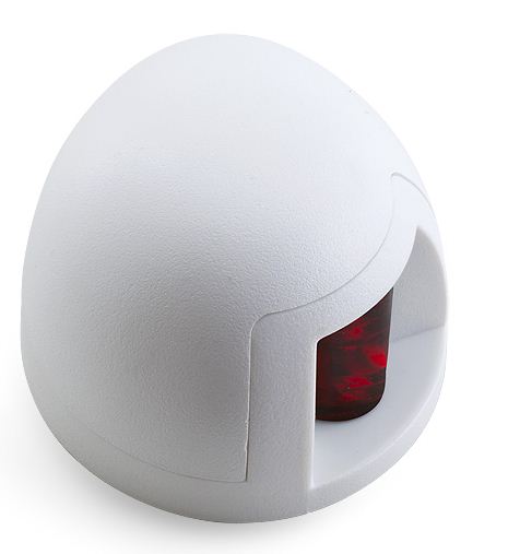 ضوء جانبي بحري بيضاوي أحمر