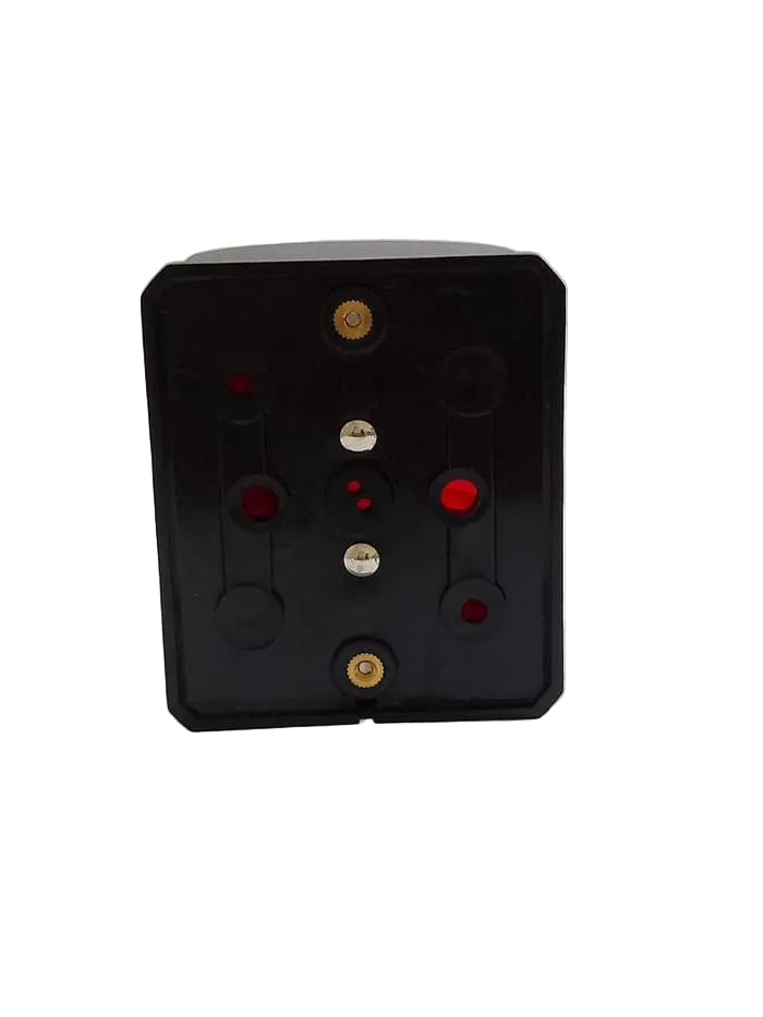 Marine Red Port Navigation Light 12V Black Housing