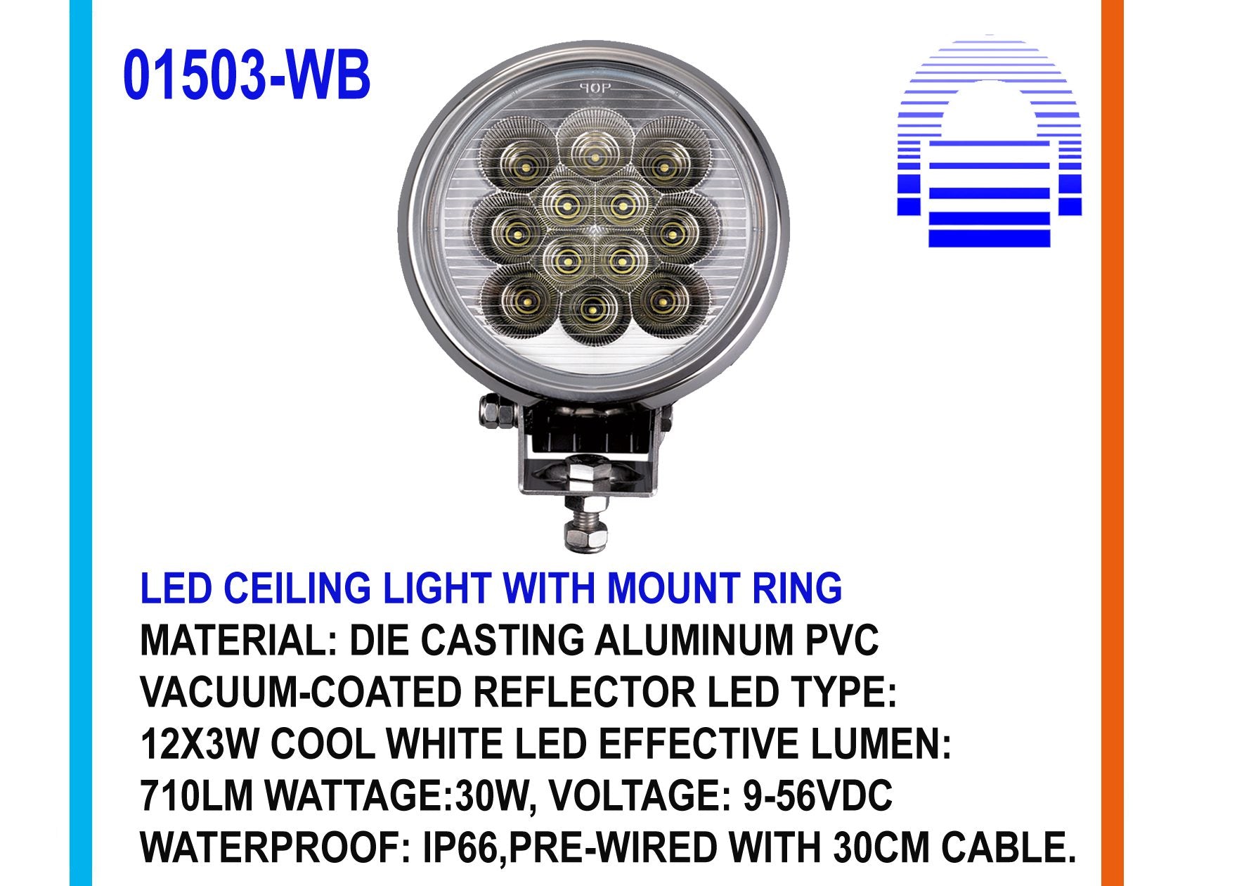 ضوء سبوت ليد بحري