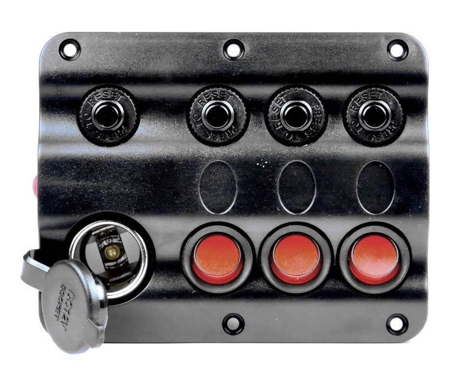 3 Gang Wave Switch Panel