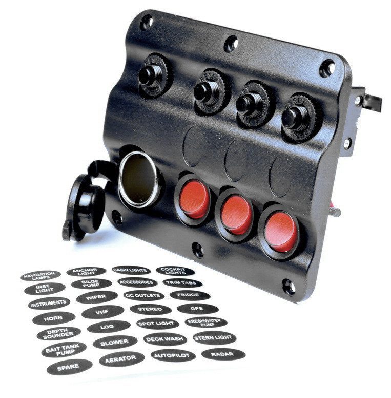 3 Gang Wave Switch Panel