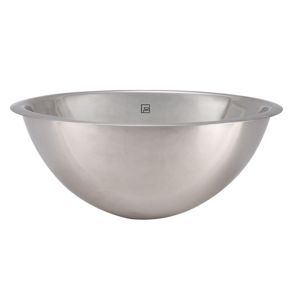 عمق حوض الفولاذ المقاوم للصدأ الدائري