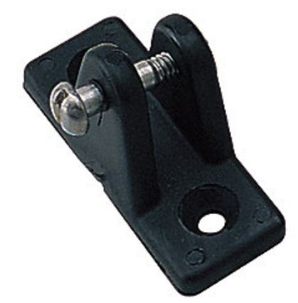 Nylon Deck Hinge Black