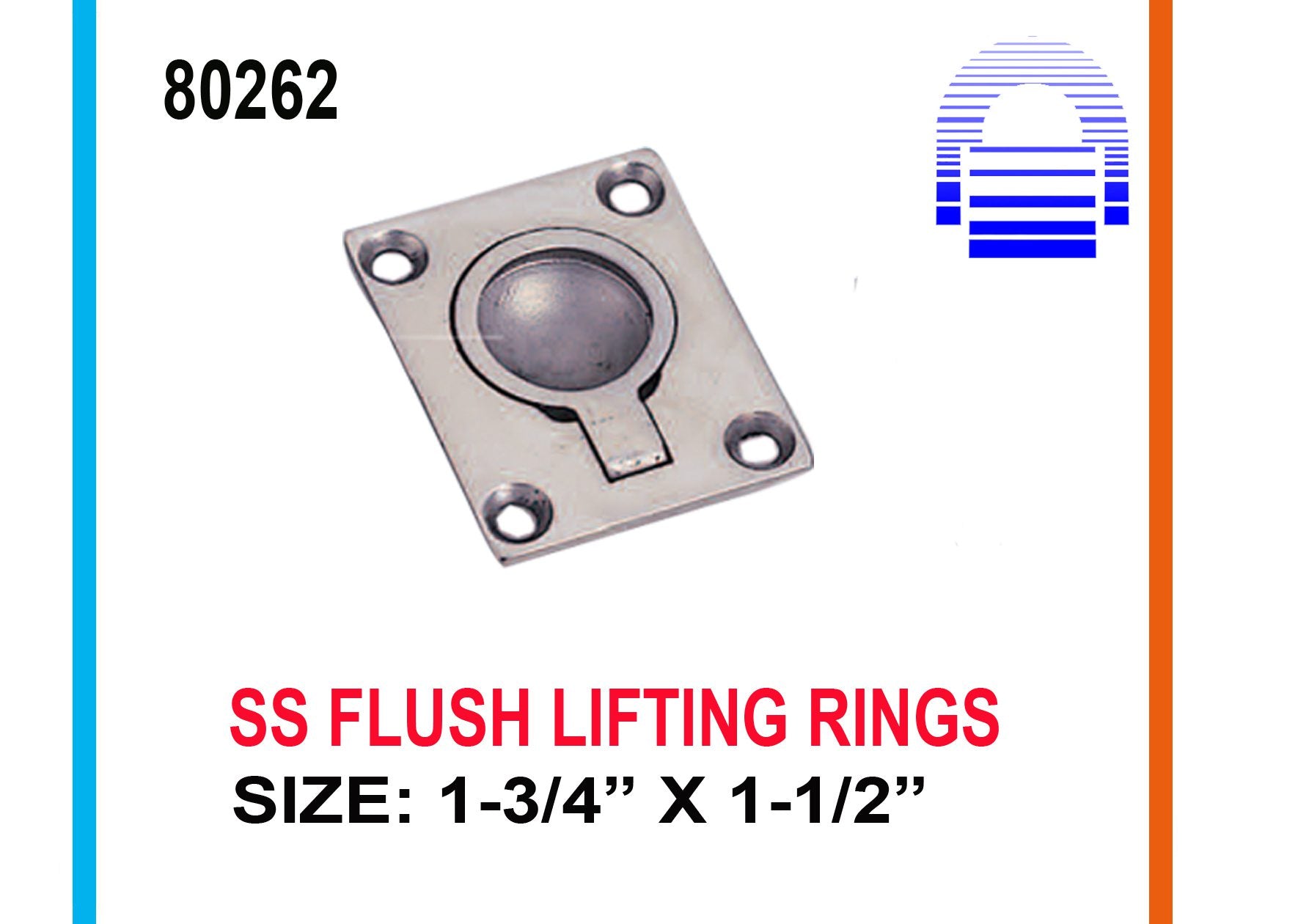 مقبض حلقي مسطح