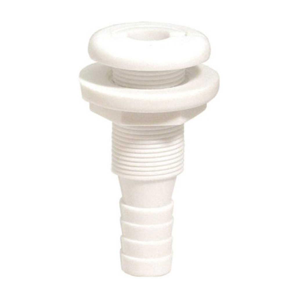 Marine Thru Hull Fitting White