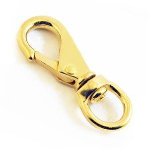 Swivel Brass Eye Snap