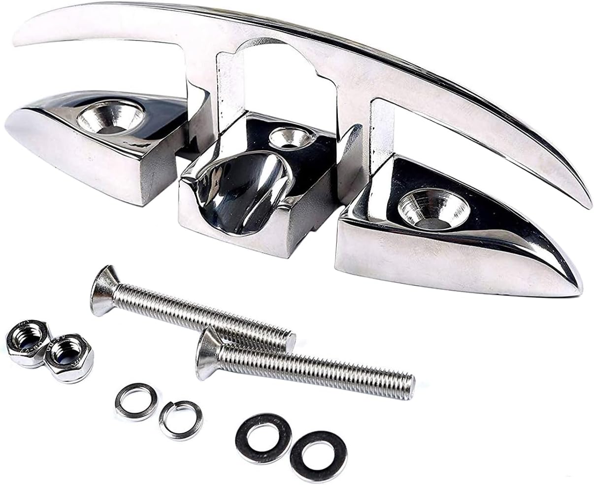 Marine Folding Cleat - Stainless Steel 316