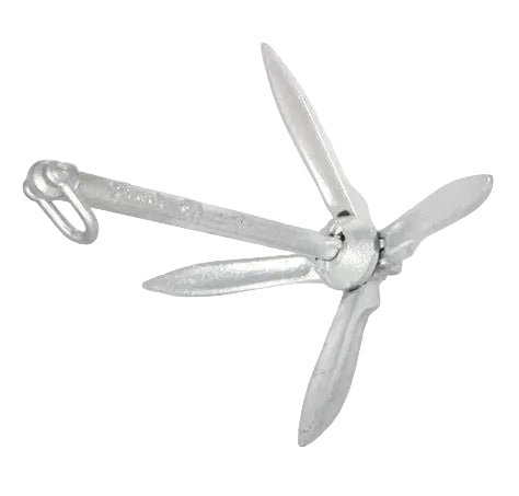Galvanised Grapnel Anchor