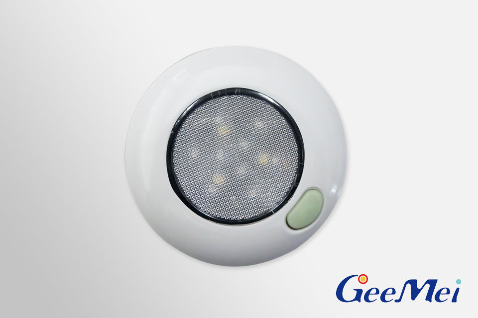 Gee Mei JM-8013-W-B-CW white dual-colour blue and cool-white marine LED ceiling light