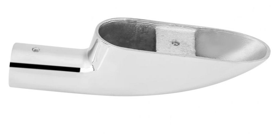 نهاية سكة من الفولاذ المقاوم للصدأ