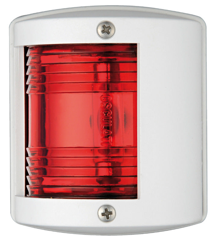Osculati Utility 77 Port Navigation Light – White Body