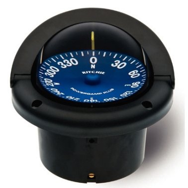Ritchie SuperSport SS-1002 Flush-Mount Compass – Black