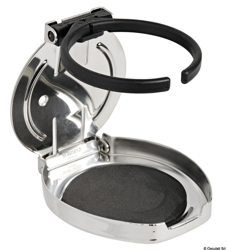 Osculati Folding Stainless Steel Cup Holder