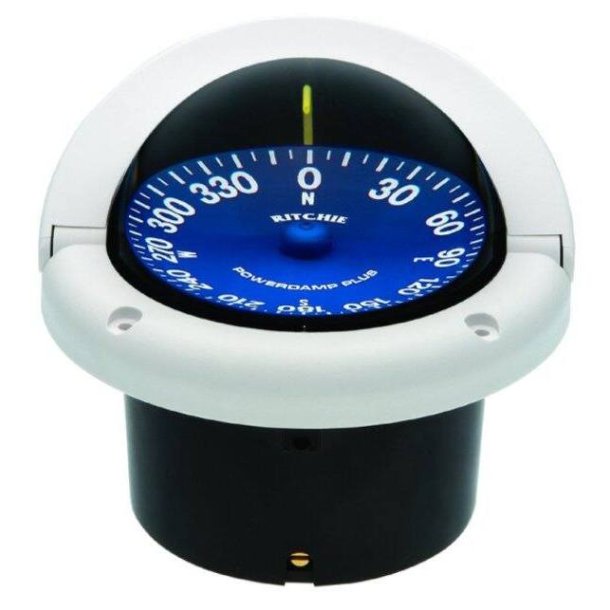 Ritchie SuperSport SS-1002W Flush-Mount Compass – White