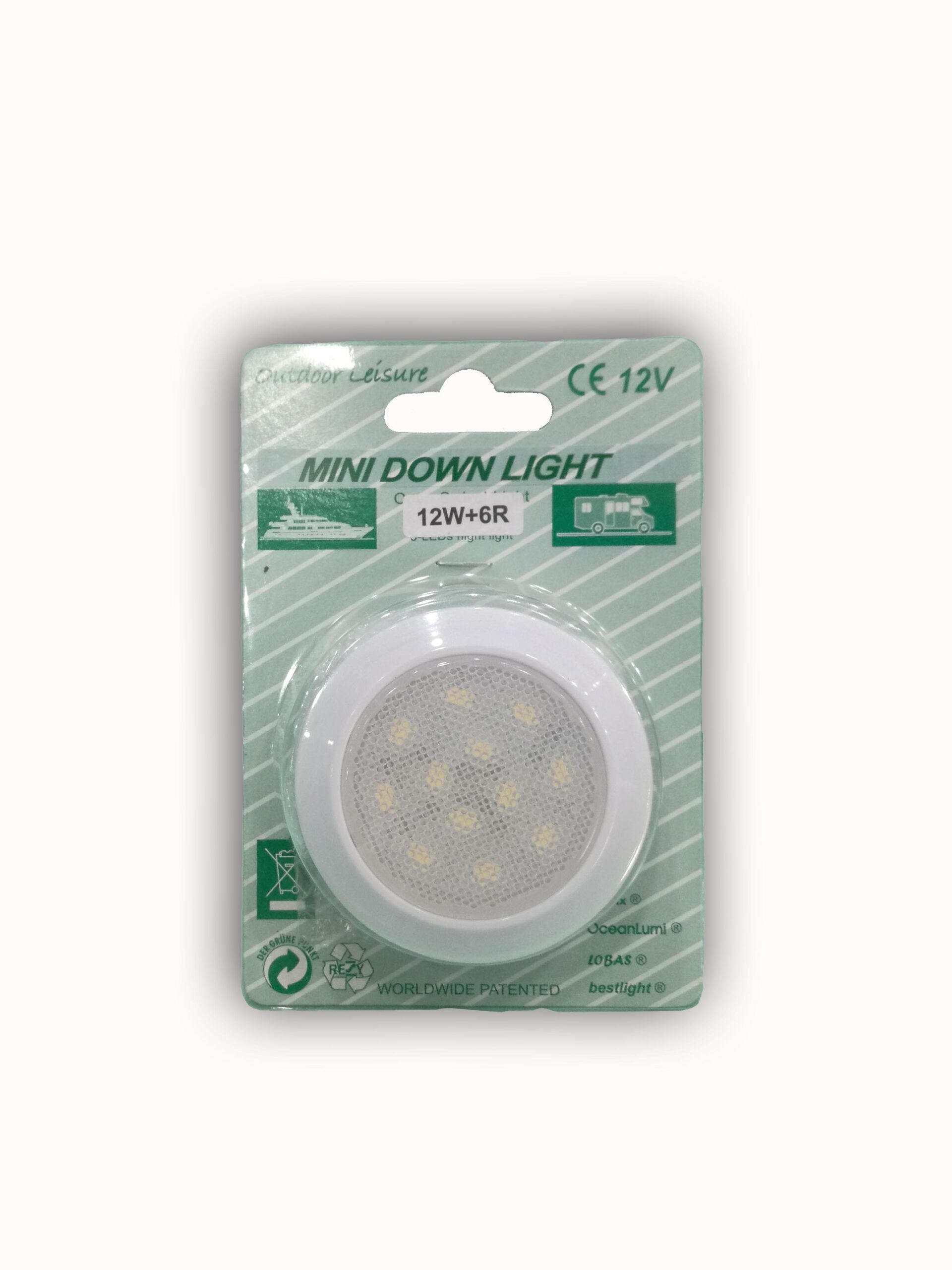 ضوء بحري رفيع 12 فولت