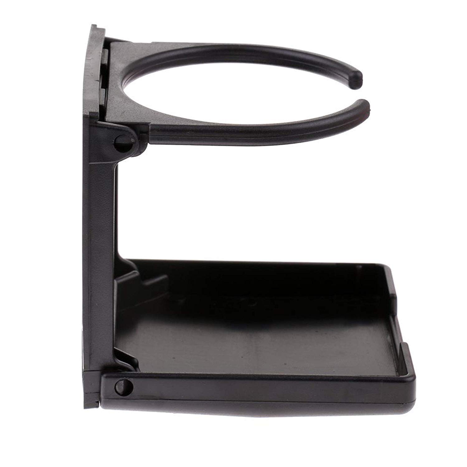 حامل أكواب قابل للتعديل باللون الأسود