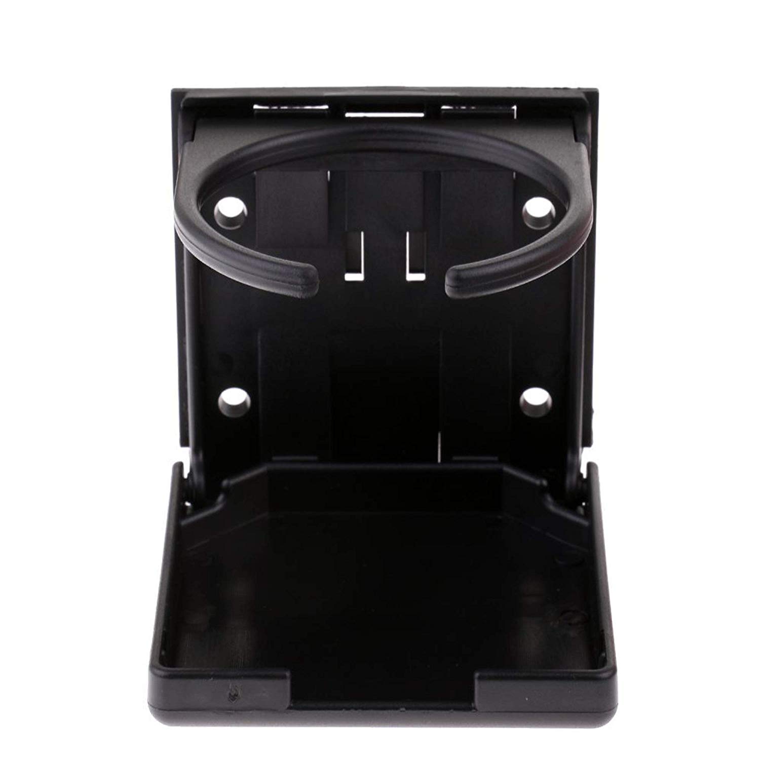 حامل أكواب قابل للتعديل باللون الأسود