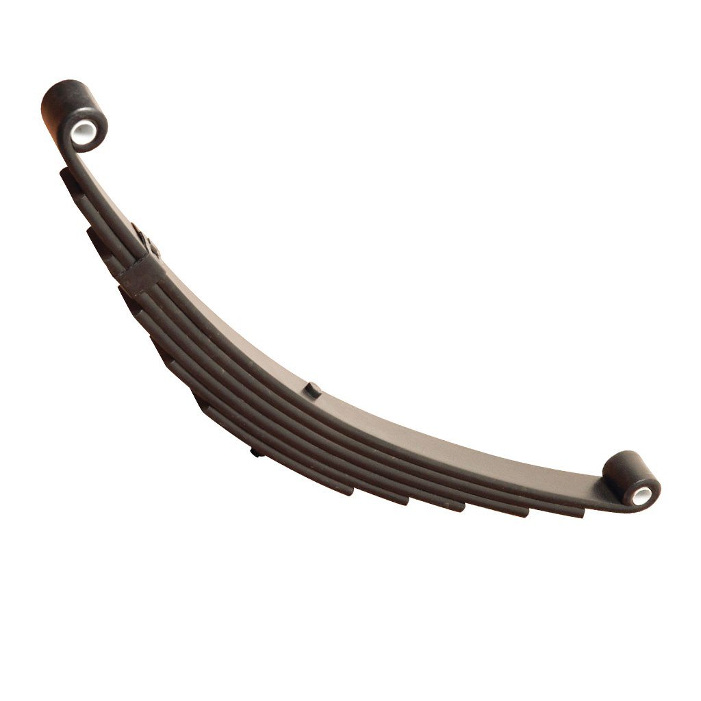 Spring Leaf Both Eye Closed Black Finish