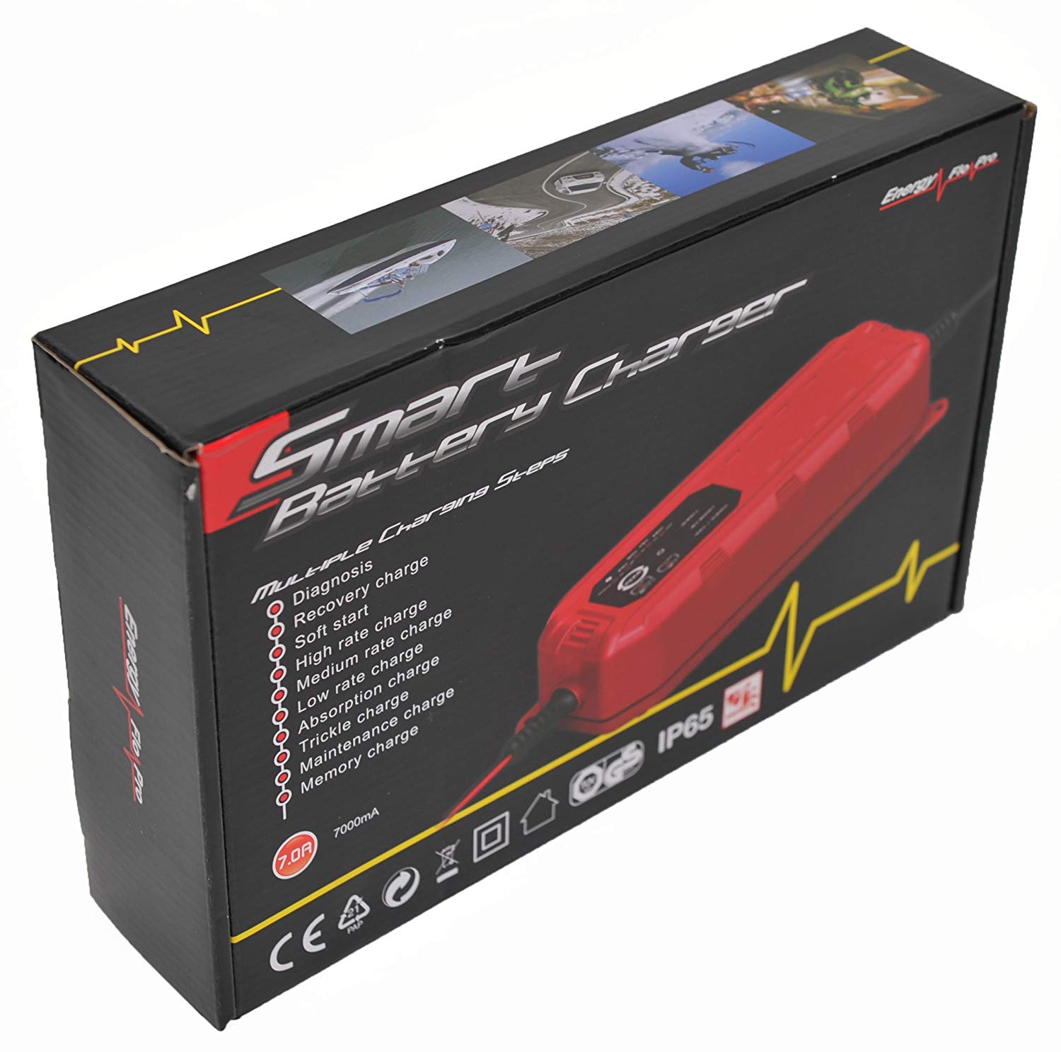 Smart Battery Charger 12/24V 7A