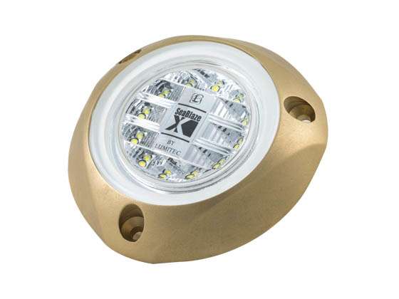 مصباح Seablaze LED تحت الماء باللون الأبيض والأزرق