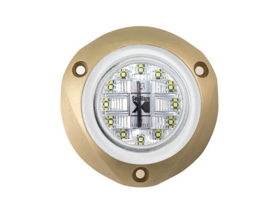 مصباح Seablaze LED تحت الماء باللون الأبيض والأزرق