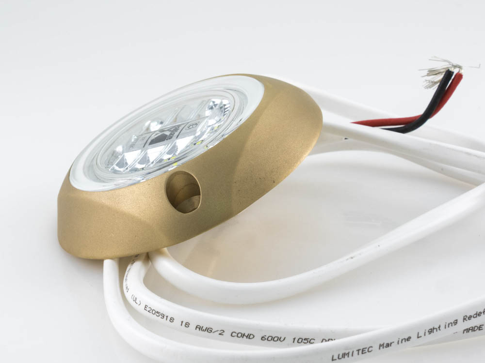 مصباح Seablaze LED تحت الماء باللون الأبيض والأزرق