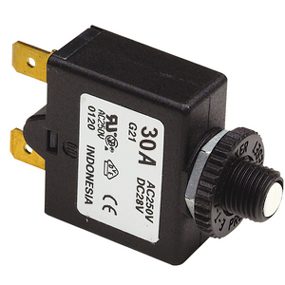 إعادة ضبط دفع قاطع الدائرة