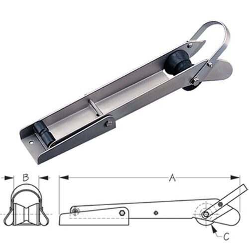 Stainless Steel Pivoting Roller