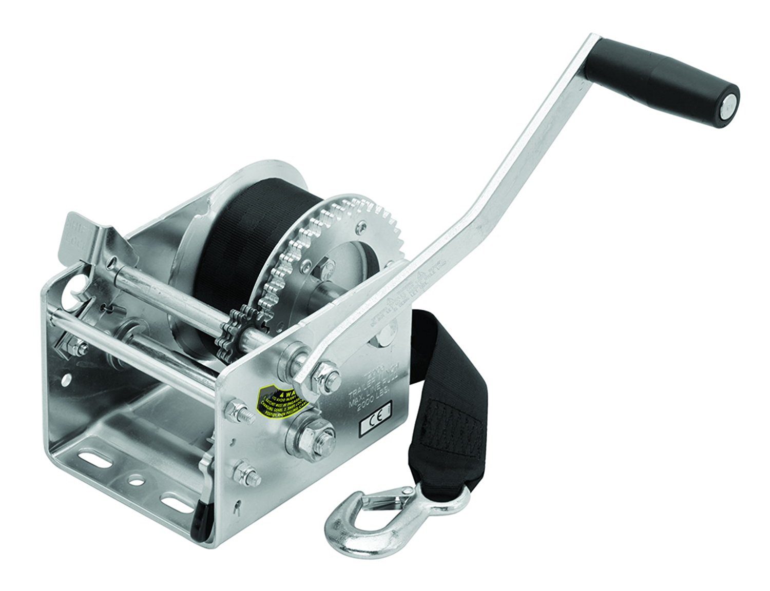 Fulton 2-Speed Marine Trailer Winch 2000 lbs