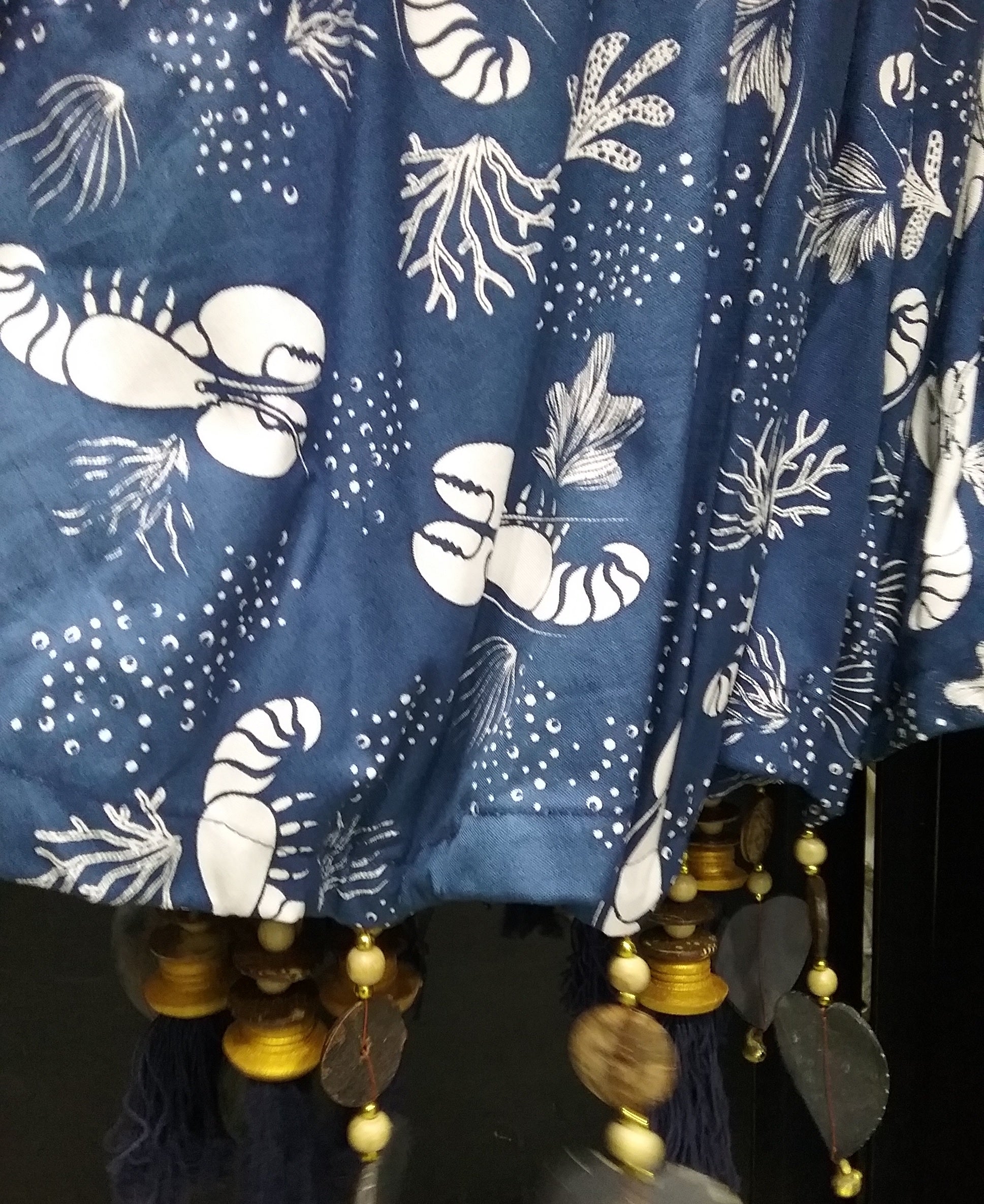 مظلة بالينية مطبوعة