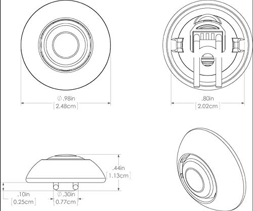 مصباح ليد أبيض من أندروس كورتيسي لايت