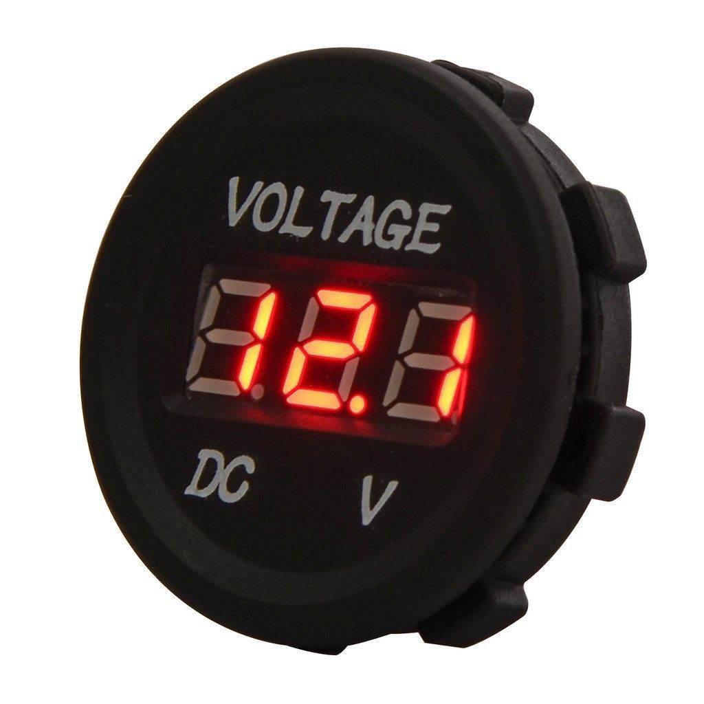 Led Indicator Voltmeter Socket