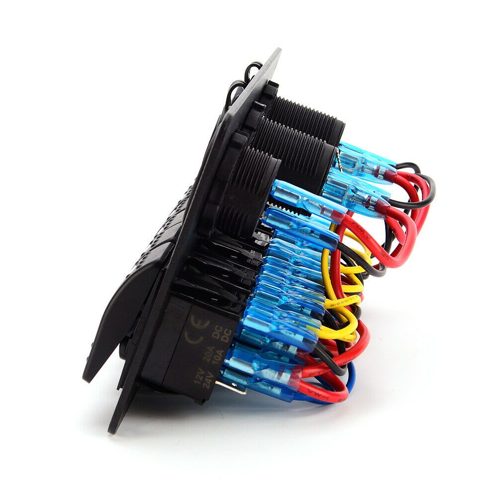 لوحة مفاتيح هزازة من الألومنيوم بستة أزرار