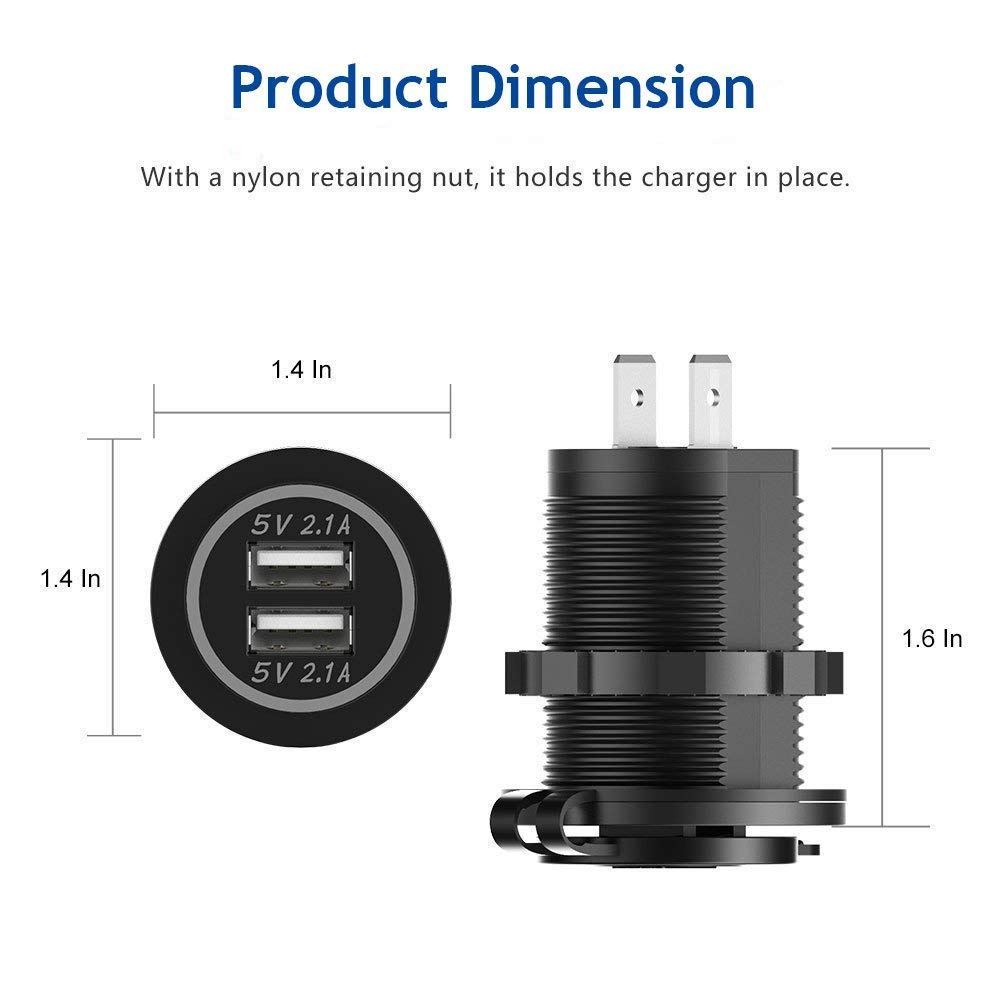 Waterproof USB Charger