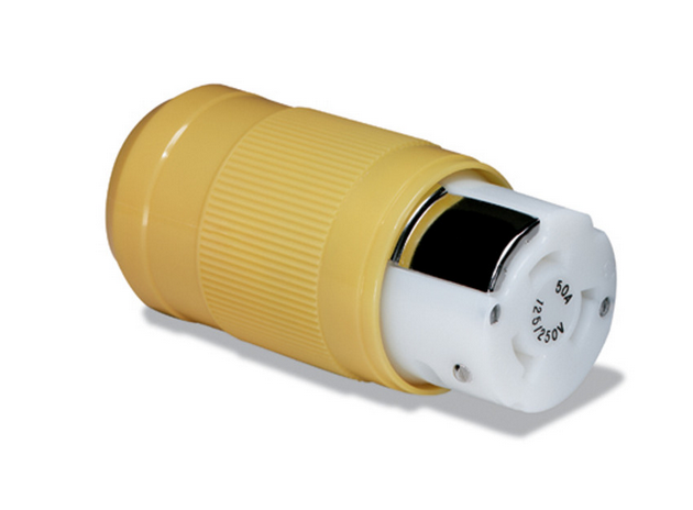 Marinco 6364CRN Female Shore Power Connector – 50A, 125/250V