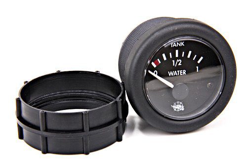 مقياس مستوى المياه باللون الأسود