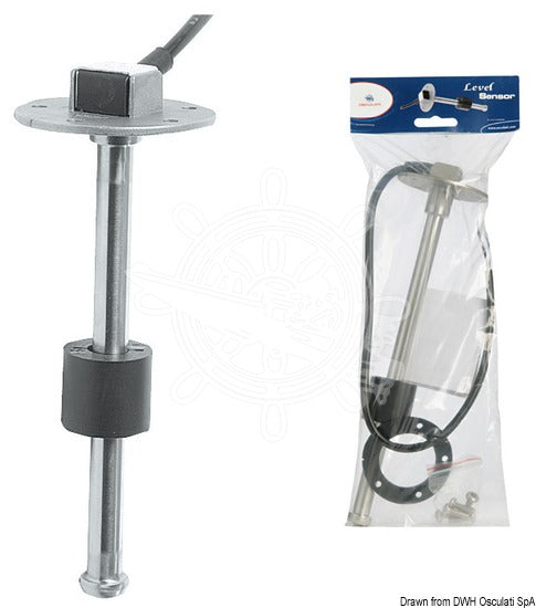 Osculati SS316 Fuel and Water Level Sensor – 80cm, 240–33 Ohm — OS-2716080