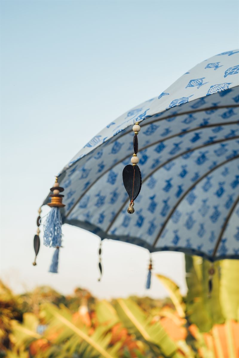 مظلة بالينية مطبوعة