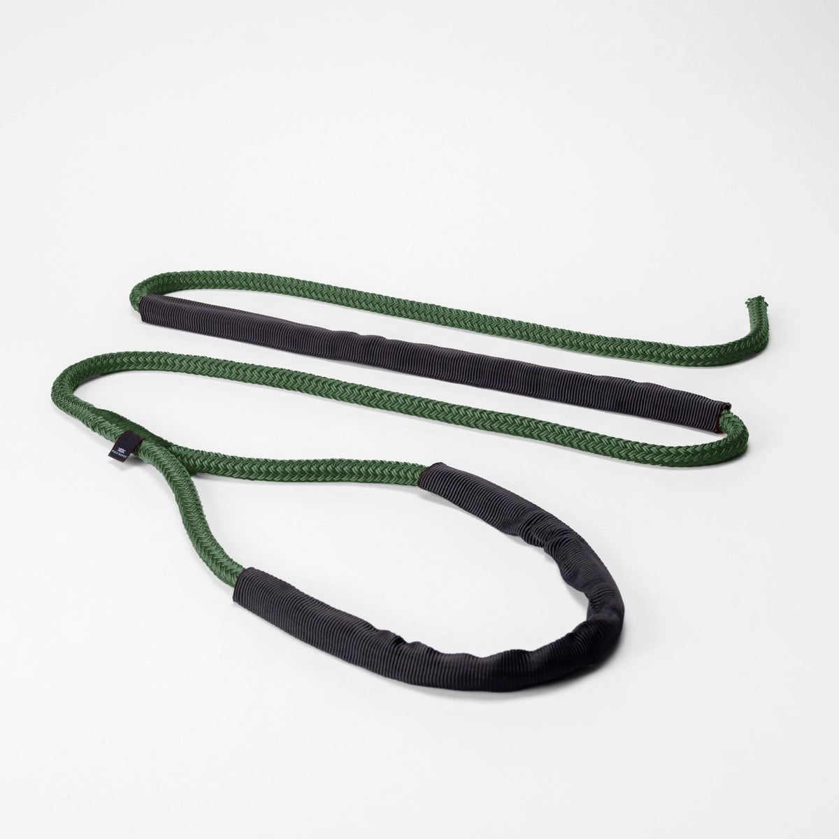 PolyRopes Storm X Elastic Mooring Line – Green / Black, 14 mm x 10 m