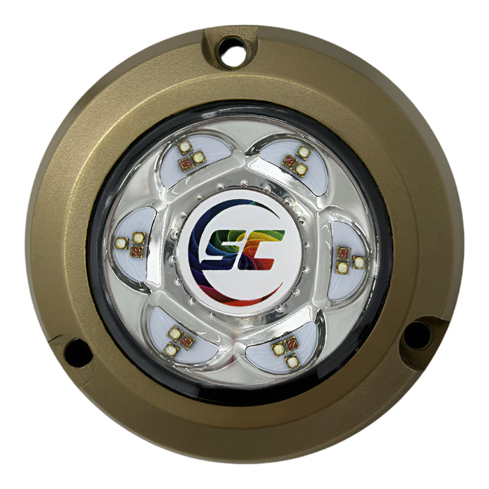 مصباح بحري دائري تحت الماء SC3 من شادو كاستر مقاس 3 بوصات