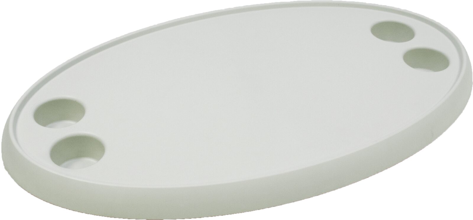 طاولة قارب ذات سطح بيضاوي