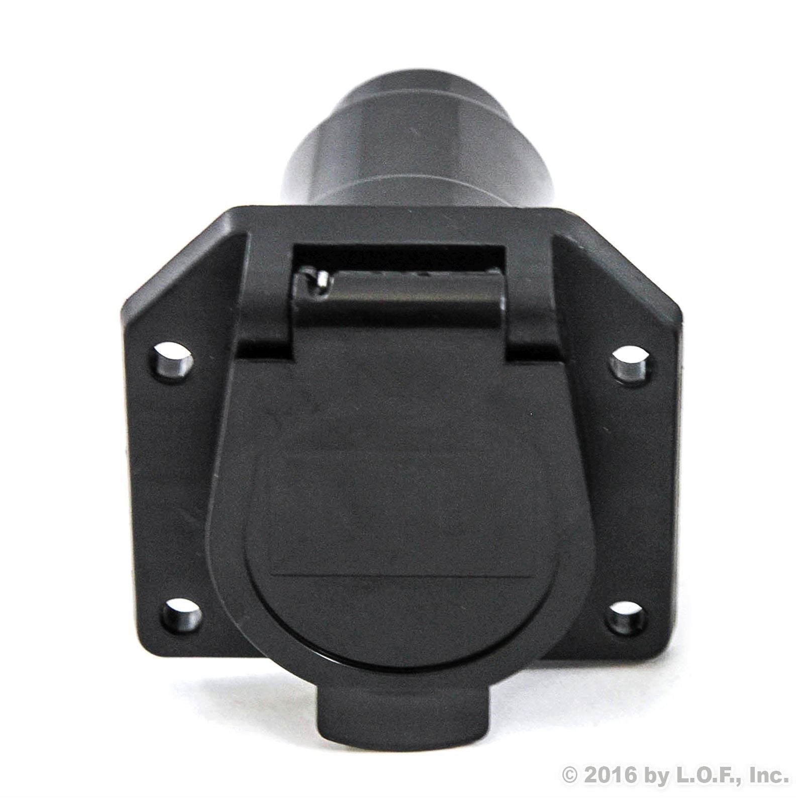 موصل قابس الإضاءة أنثى ذو 7 شفرات لسيارة RV