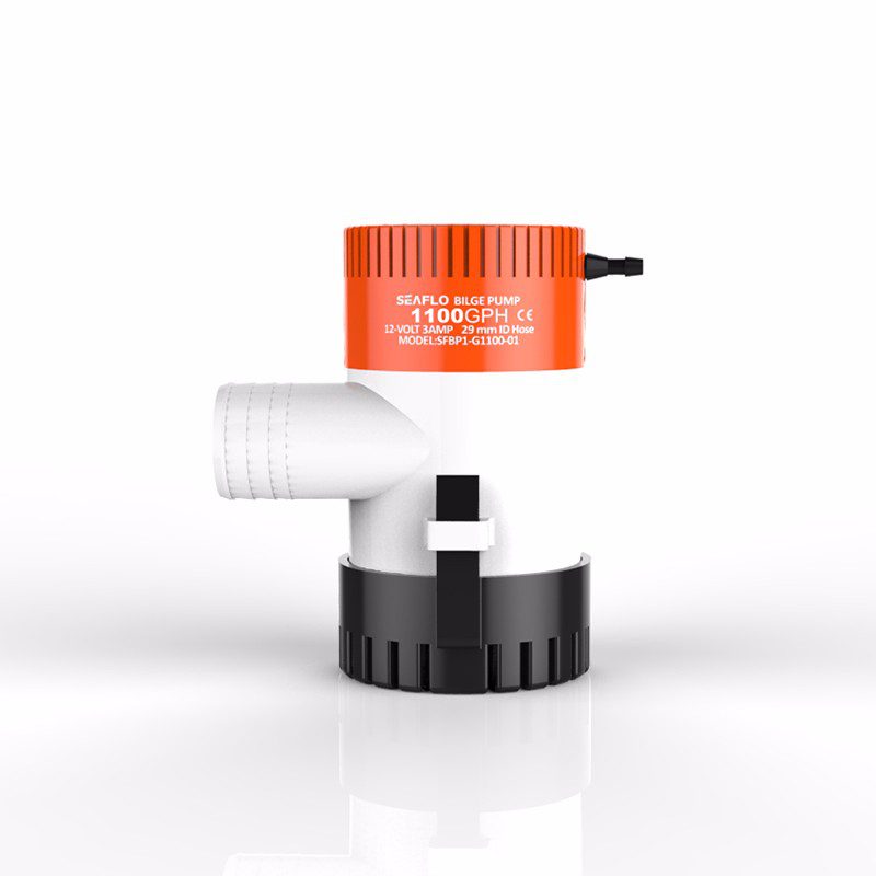 NON AUTO BILGE PUMP 12V 1100GPH